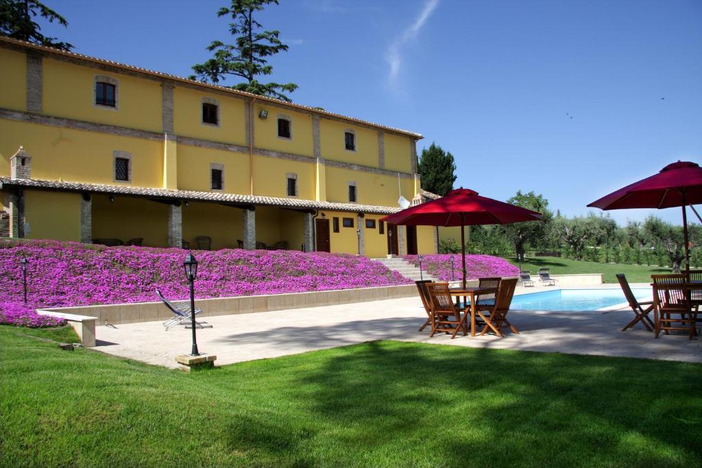 Agriturismo Villa Irelli Castellalto Eksteriør bilde